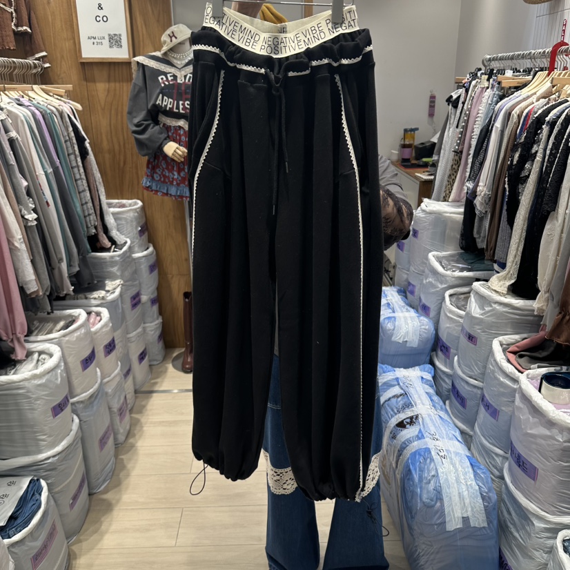 MARI CO東大門代購女士新品推薦休閑人氣時尚熱賣休閑褲MARI CO休閑褲圖色2