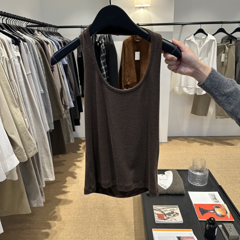 PAUSE韓國直郵女士新款真品時尚休閑推薦熱賣吊帶背心露背PAUSE吊帶/背心圖色2