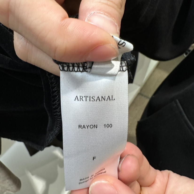 ARTISANAL東大門代購女士新品人氣真品推薦長袖T恤天鵝絨ARTISANAL長袖T恤