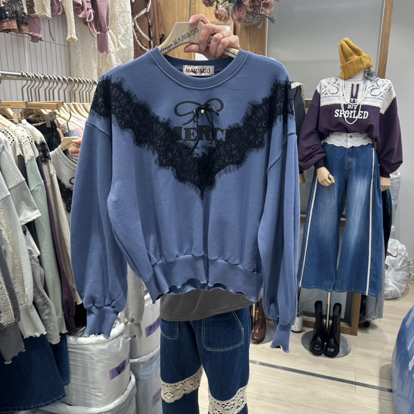 MARI CO東大門實拍女士新品時尚休閑真品推薦人氣熱賣衛衣MARI CO衛衣圖色2