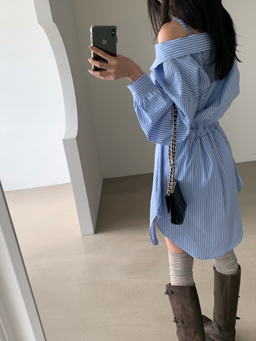 VERANDA韓國直郵女士新品熱賣休閑人氣真品推薦時尚連衣裙VERANDA連衣裙