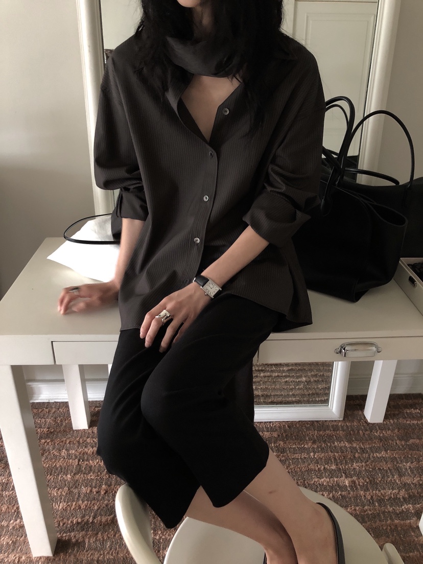 LE BUTTER韓國直郵女裝新款熱賣人氣休閑時尚襯衫蕾絲衫LE BUTTER襯衫/蕾絲衫