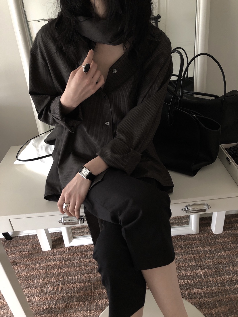LE BUTTER韓國直郵女裝新款熱賣人氣休閑時尚襯衫蕾絲衫LE BUTTER襯衫/蕾絲衫