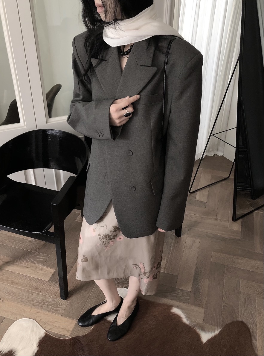 LE BUTTER韓國代購女裝新款休閑時尚熱賣西裝西服不含圍巾LE BUTTER西裝/西服