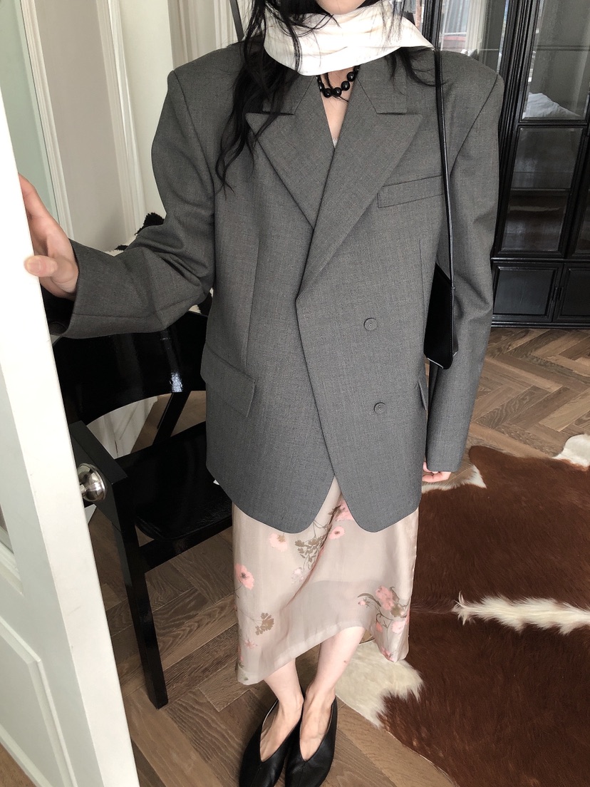 LE BUTTER韓國代購女裝新款休閑時尚熱賣西裝西服不含圍巾LE BUTTER西裝/西服