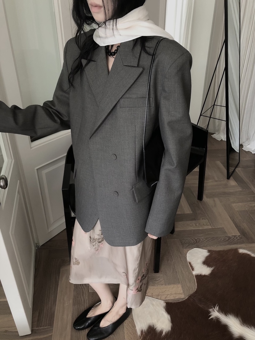 LE BUTTER韓國代購女裝新款休閑時尚熱賣西裝西服不含圍巾LE BUTTER西裝/西服