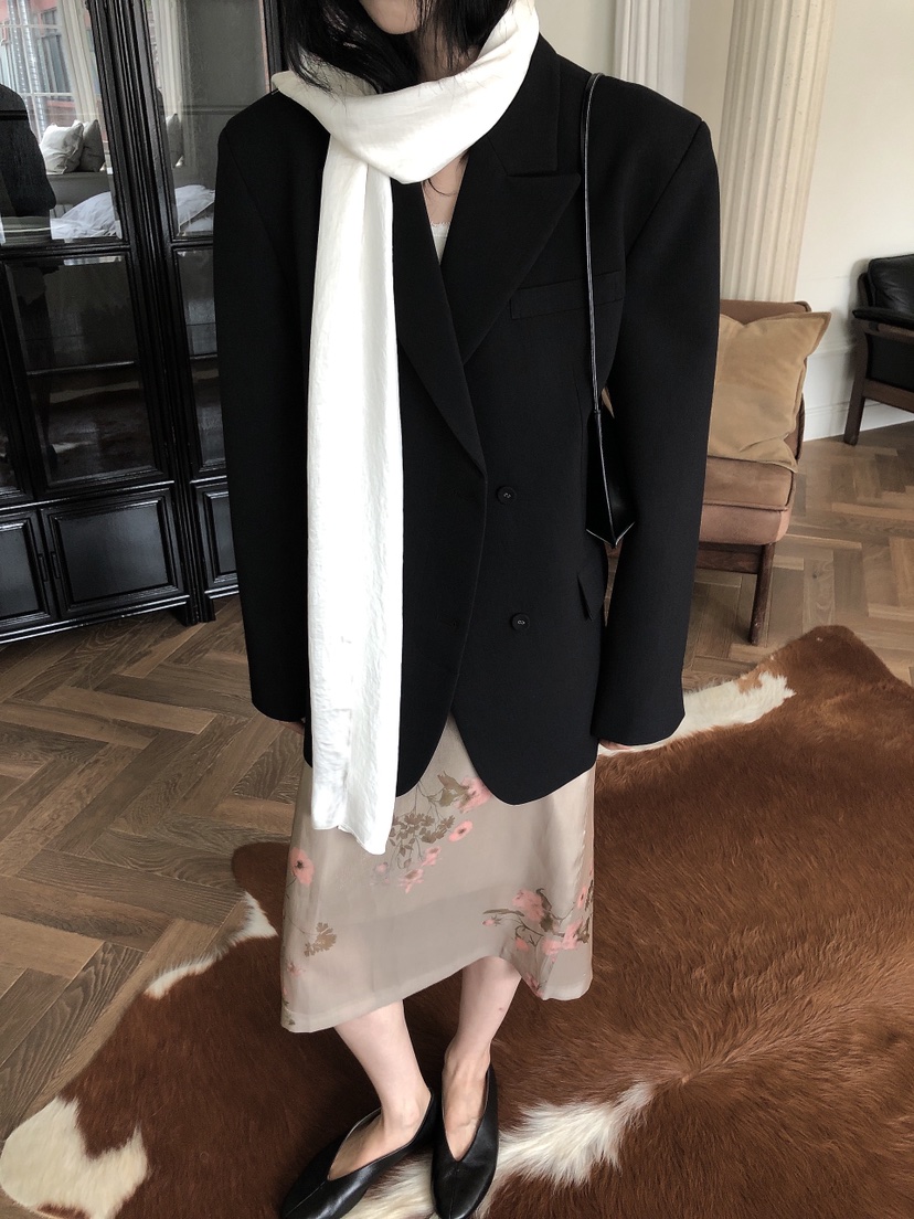 LE BUTTER韓國代購女裝新款休閑時尚熱賣西裝西服不含圍巾LE BUTTER西裝/西服