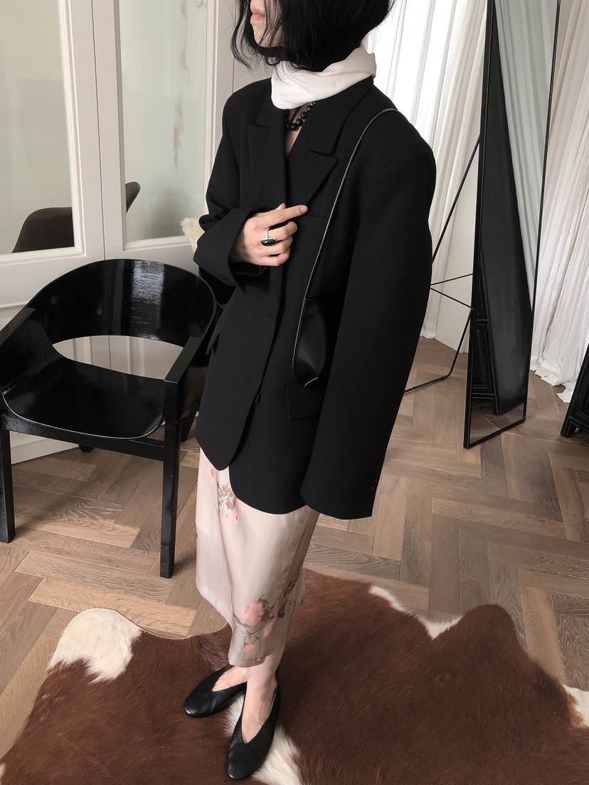 LE BUTTER韓國代購女裝新款休閑時尚熱賣西裝西服不含圍巾LE BUTTER西裝/西服