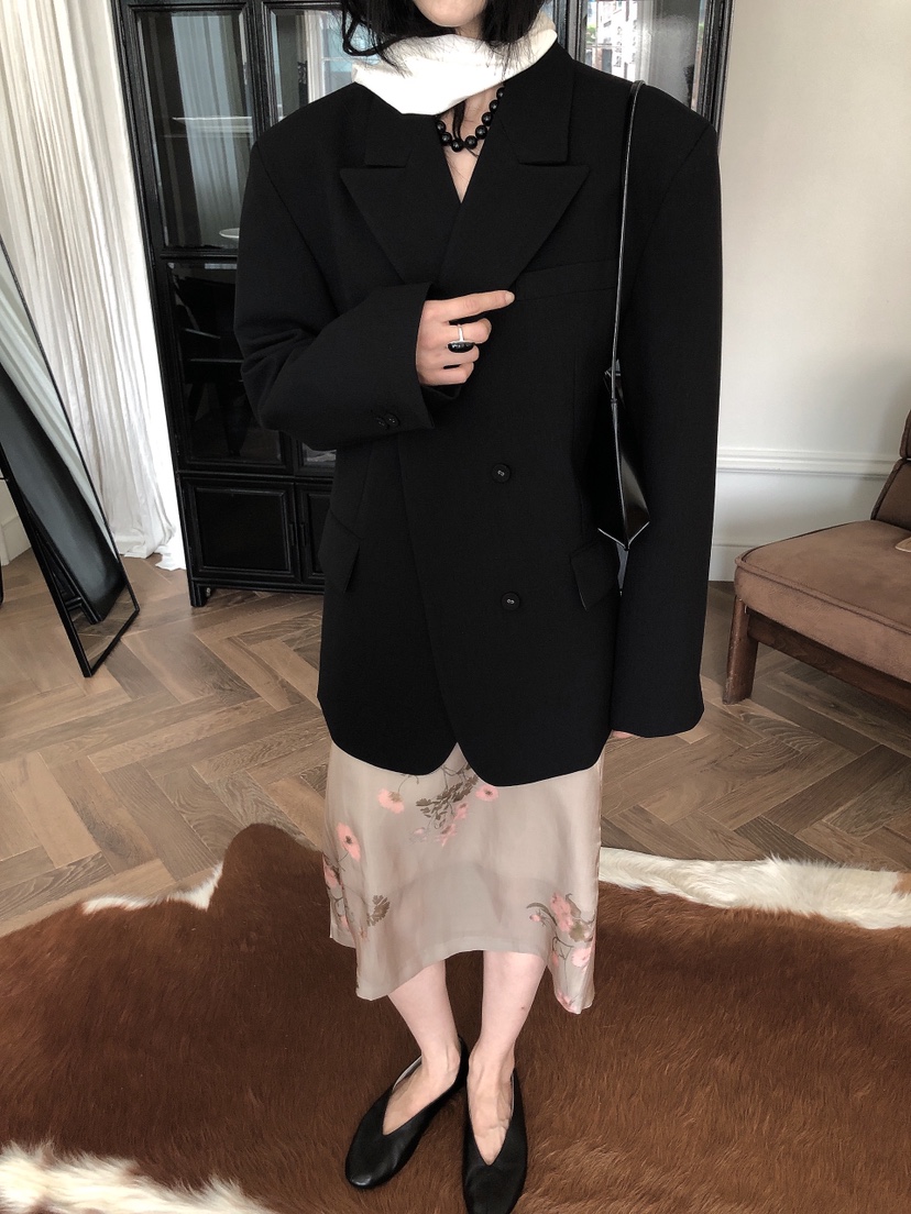 LE BUTTER韓國代購女裝新款休閑時尚熱賣西裝西服不含圍巾LE BUTTER西裝/西服