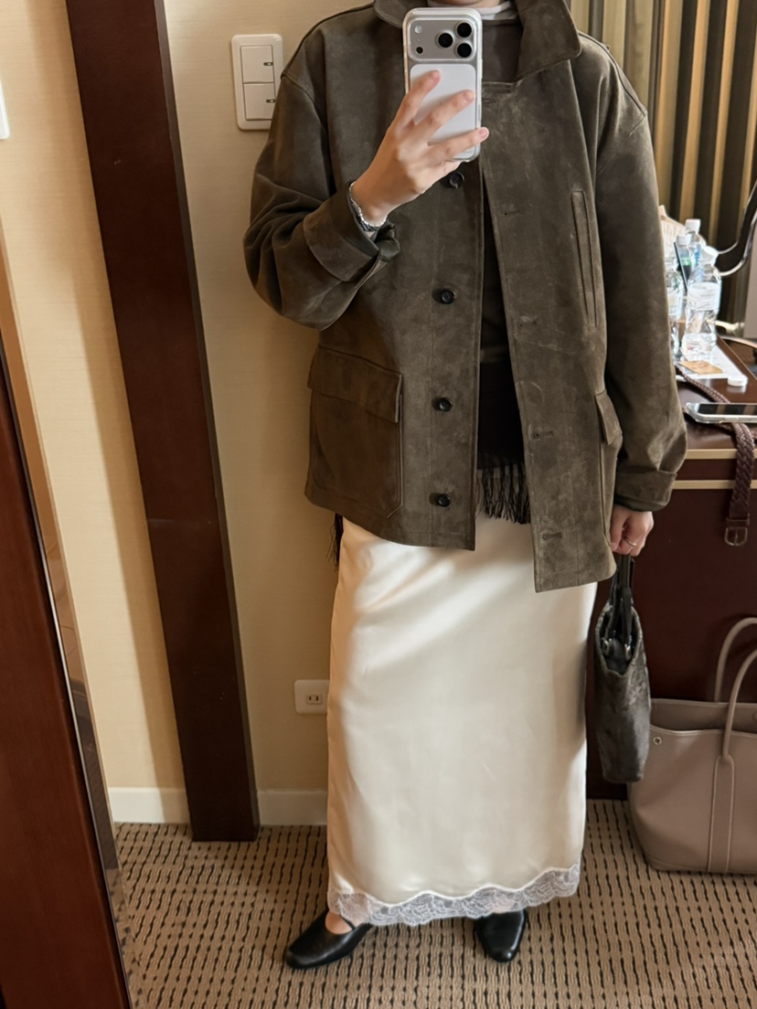 PERMISSION韓國代購女士新款推薦真品熱賣人氣休閑夾克麂皮PERMISSION夾克