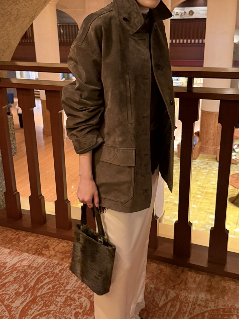 PERMISSION韓國代購女士新款推薦真品熱賣人氣休閑夾克麂皮PERMISSION夾克
