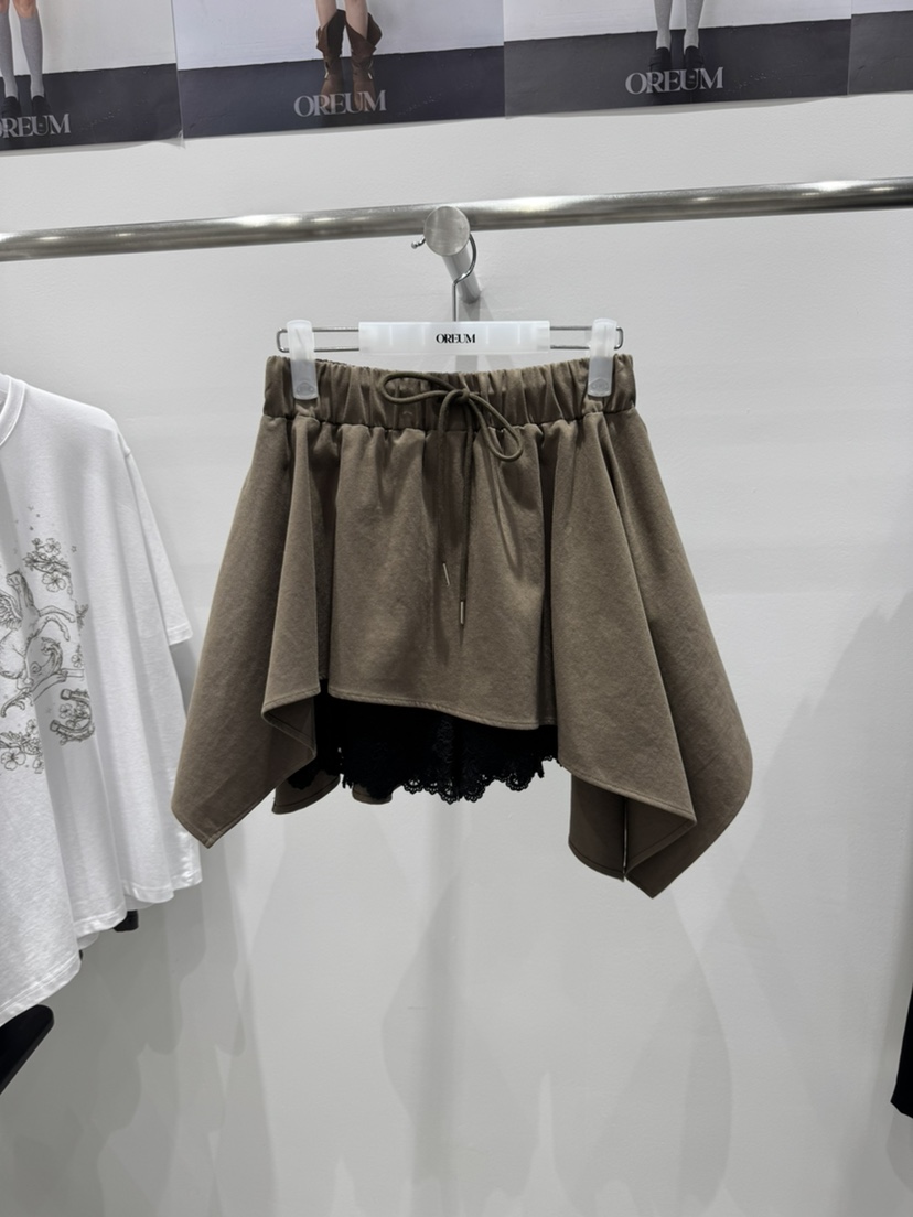 OREUM韓國直郵女裝新品時尚推薦熱賣人氣休閑真品短裙OREUM短裙圖色2