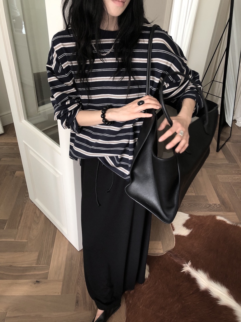 LE BUTTER韓國直郵女裝新品人氣休閑熱賣推薦時尚長袖T恤LE BUTTER長袖T恤