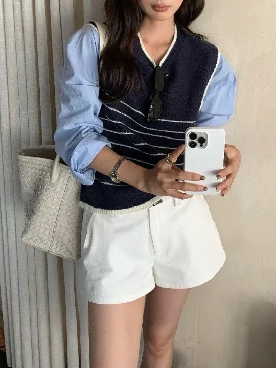 OLA東大門實拍女士新品時尚推薦休閑熱賣真品人氣針織衫mellor/OLA針織衫