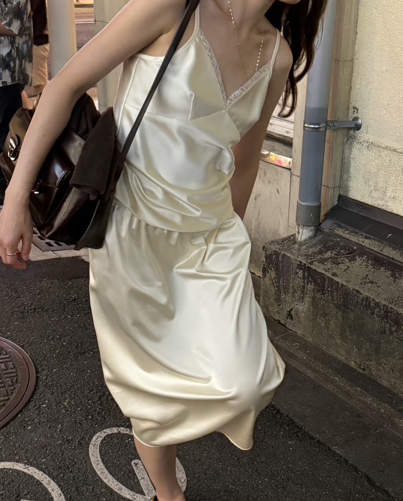 PERMISSION韓國直郵女士新款真品休閑人氣熱賣半身裙中短裙PERMISSION半身裙/中短裙