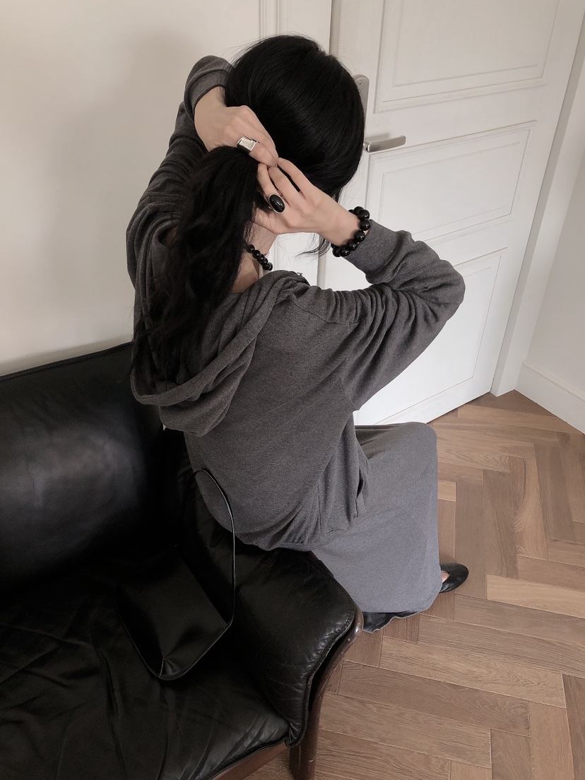 LE BUTTER韓國代購女士新品休閑人氣推薦熱賣衛衣連帽衫LE BUTTER衛衣