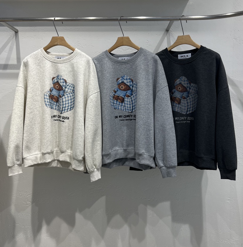OLA韓國代購女裝新品推薦休閑真品人氣時尚熱賣衛衣mellor/OLA衛衣