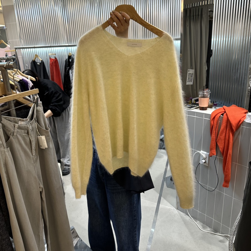 ALEGRE韓國代購女裝新品真品人氣推薦時尚休閑熱賣針織衫ALEGRE針織衫圖色2