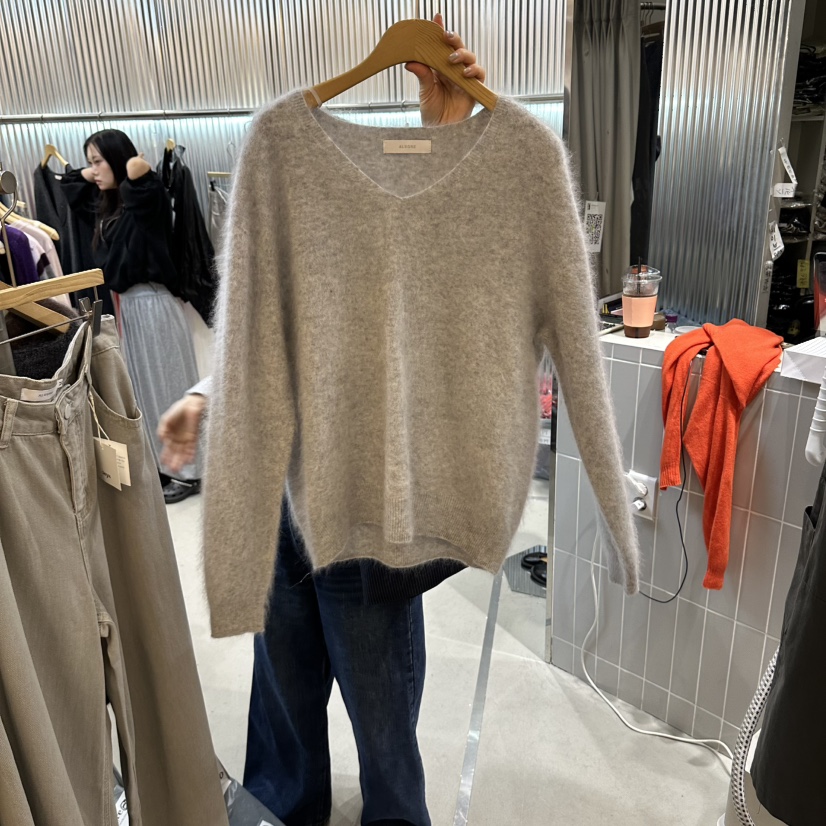 ALEGRE韓國代購女裝新品真品人氣推薦時尚休閑熱賣針織衫ALEGRE針織衫圖色3
