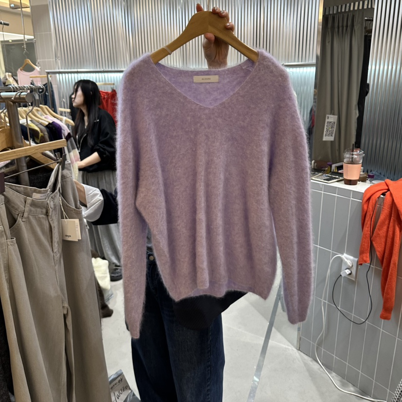 ALEGRE韓國代購女裝新品真品人氣推薦時尚休閑熱賣針織衫ALEGRE針織衫圖色4