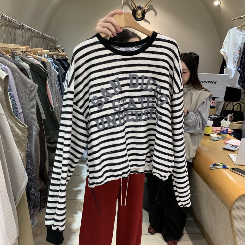 BLACKFRIDAY東大門代購女裝新品人氣熱賣推薦休閑真品衛衣BLACK FRIDAY衛衣圖色2黑