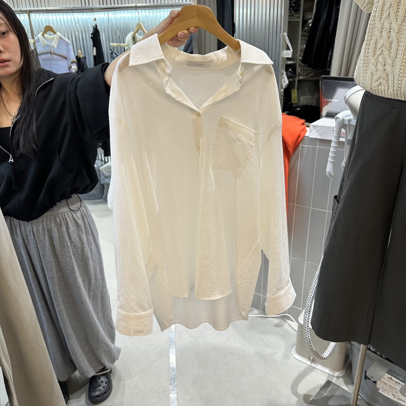 ALEGRE東大門直郵女士新品真品休閑時尚推薦熱賣襯衫蕾絲衫ALEGRE襯衫/蕾絲衫圖色1