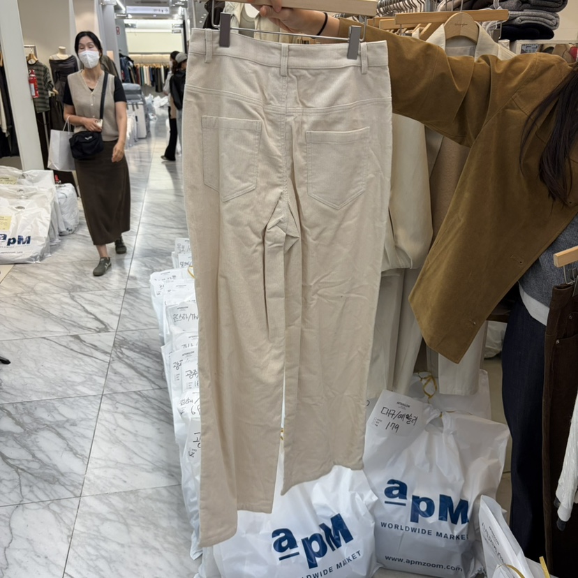 AFTERGLOW東大門實拍女裝新款真品推薦熱賣人氣休閑褲燈芯絨AFTERGLOW休閑褲