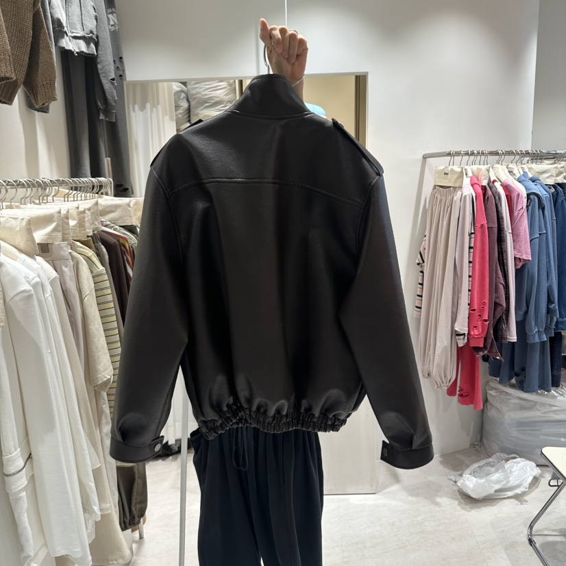 MIENNE韓國直郵女士新品真品熱賣休閑推薦時尚人氣夾克高領MIENNE夾克