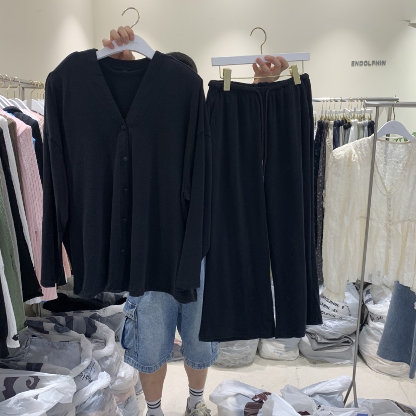 ENDOLPHIN東大門實拍女裝新品人氣熱賣真品休閑套裝三件套ENDOLPHIN套裝圖色2