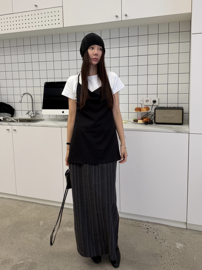 LUMIPLE東大門代購女士新品休閑時尚人氣真品推薦吊帶背心LUMIPLE吊帶/背心
