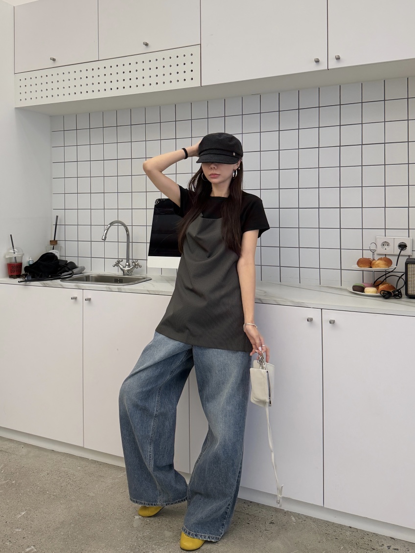 LUMIPLE東大門代購女士新品休閑時尚人氣真品推薦吊帶背心LUMIPLE吊帶/背心