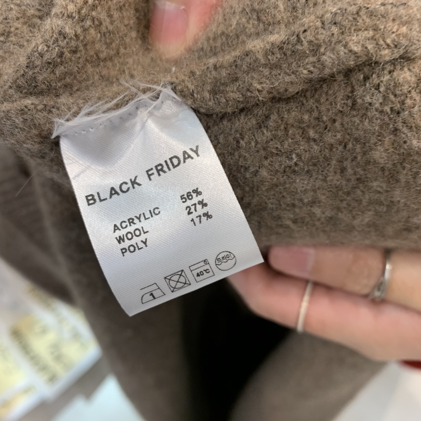 BLACKFRIDAY韓國直郵女士新款真品熱賣推薦休閑人氣針織衫BLACK FRIDAY針織衫