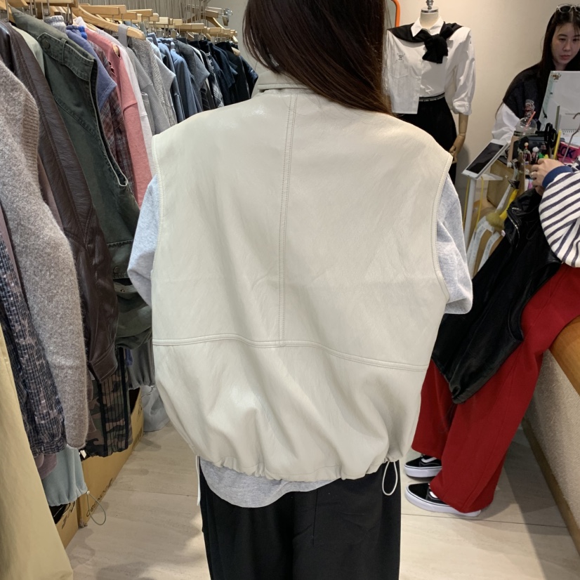 BLACKFRIDAY韓國代購女裝新品推薦時尚休閑真品馬甲不含內搭BLACK FRIDAY馬甲