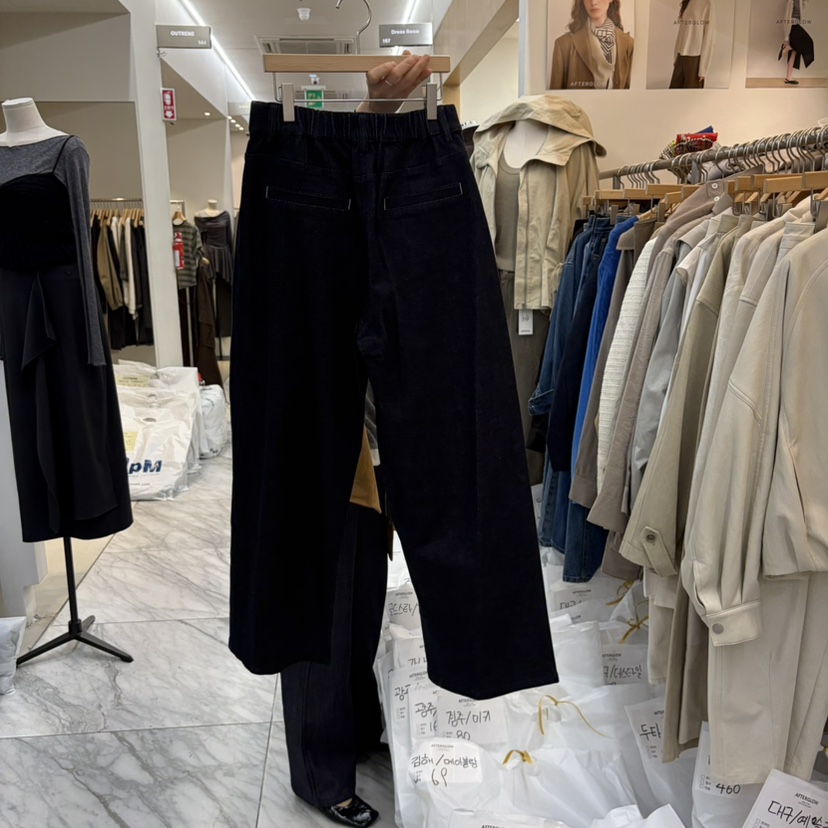 AFTERGLOW韓國代購女士新品休閑人氣熱賣時尚真品休閑褲腰帶AFTERGLOW休閑褲