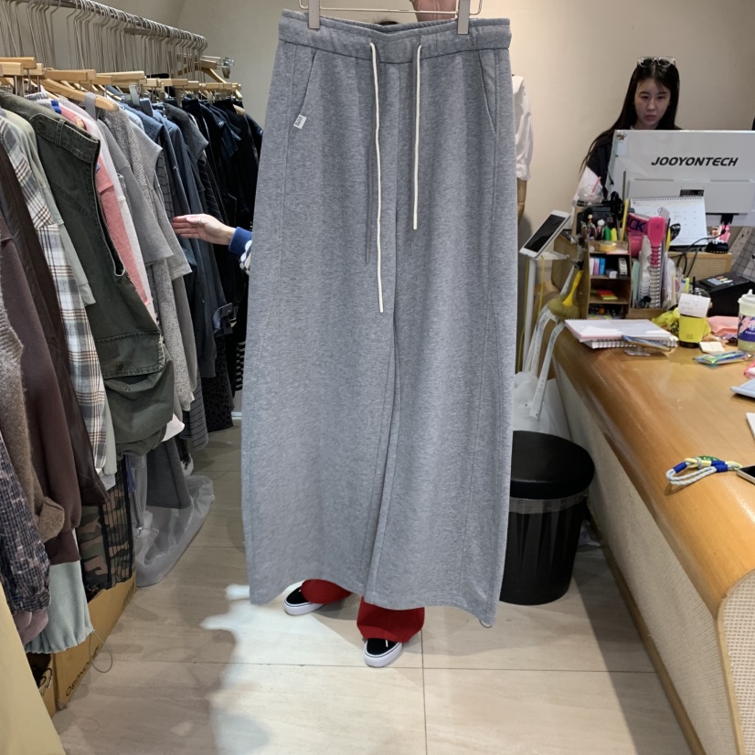 BLACKFRIDAY東大門代購女裝新品時尚真品熱賣人氣休閑褲折疊BLACK FRIDAY休閑褲圖色3