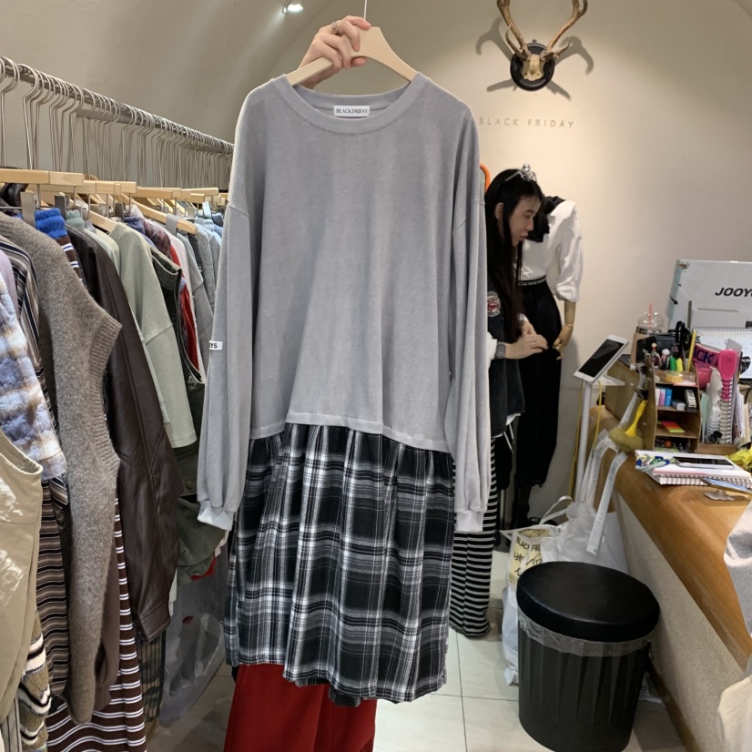BLACKFRIDAY韓國代購女士新品真品人氣熱賣時尚連衣裙OPSBLACK FRIDAY連衣裙圖色2