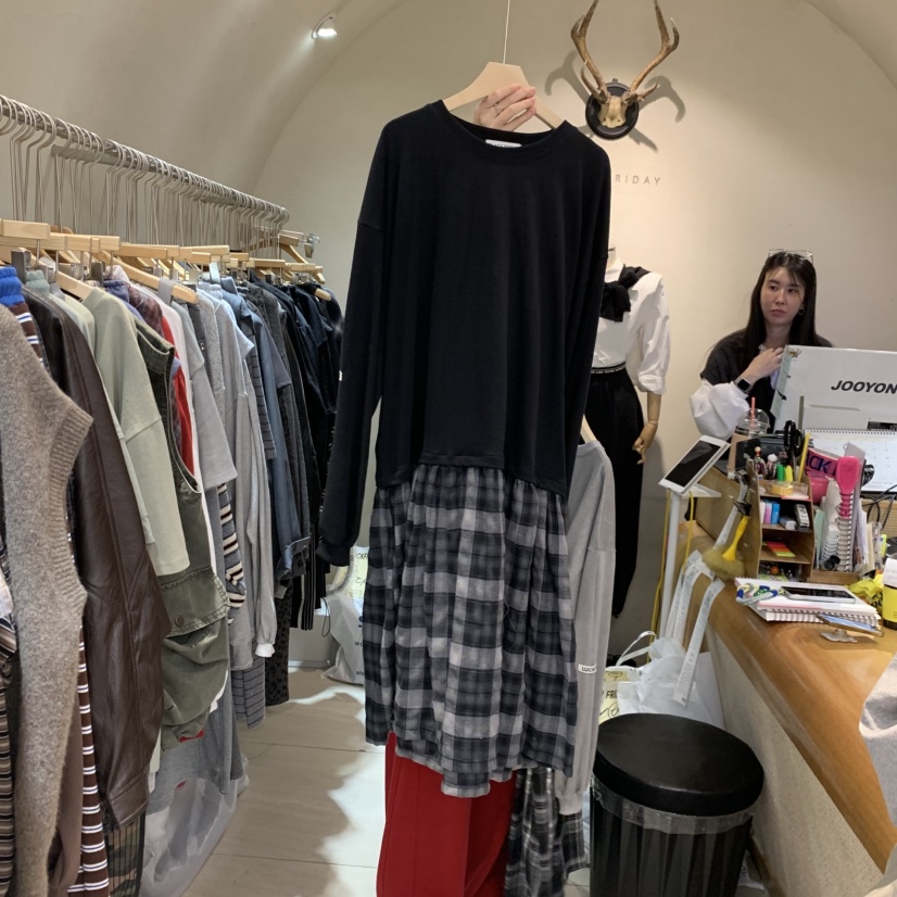 BLACKFRIDAY韓國代購女士新品真品人氣熱賣時尚連衣裙OPSBLACK FRIDAY連衣裙圖色3