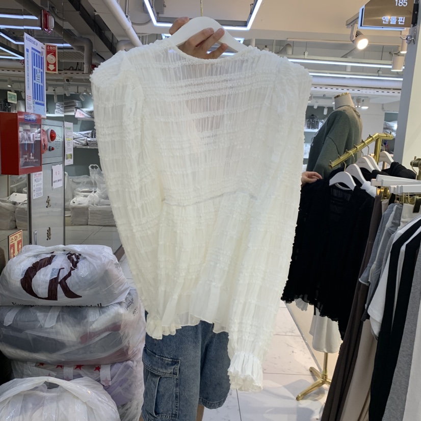 ENDOLPHIN東大門直郵女裝新款人氣休閑時尚真品襯衫蕾絲衫ENDOLPHIN襯衫/蕾絲衫