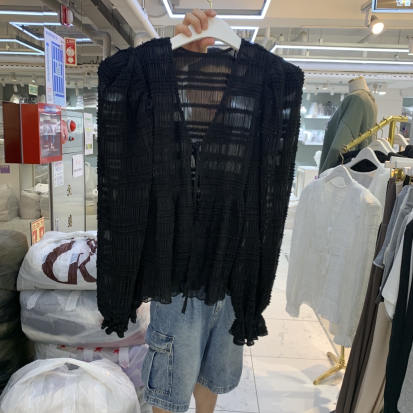 ENDOLPHIN東大門直郵女裝新款人氣休閑時尚真品襯衫蕾絲衫ENDOLPHIN襯衫/蕾絲衫圖色2