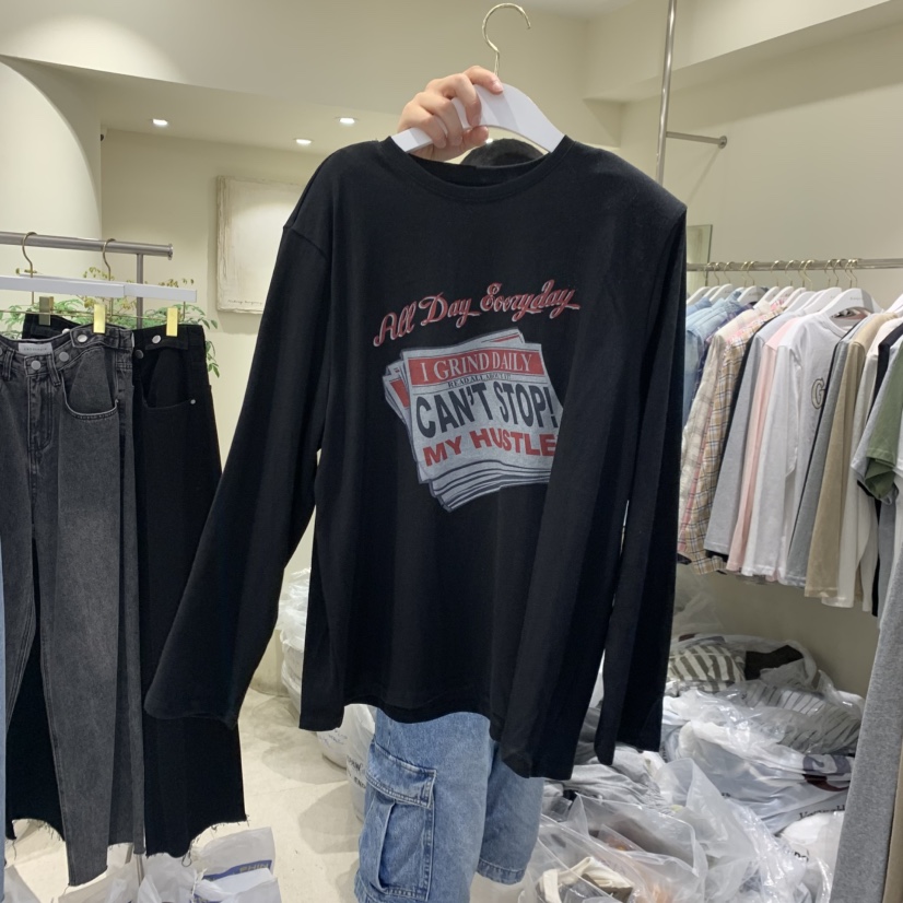 ENDOLPHIN東大門直郵女裝新品時尚人氣真品熱賣休閑長袖T恤ENDOLPHIN長袖T恤圖色4