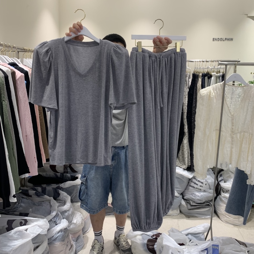 ENDOLPHIN韓國直郵女士新品人氣熱賣休閑真品推薦時尚套裝ENDOLPHIN套裝圖色1