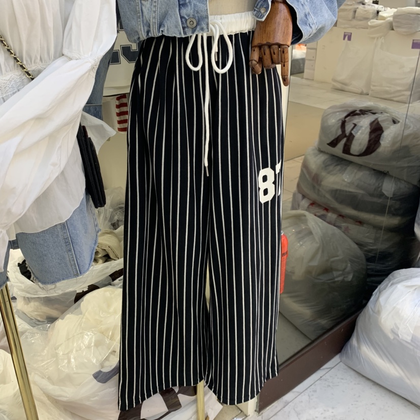 ENDOLPHIN韓國直郵女裝新款休閑人氣推薦真品熱賣時尚休閑褲ENDOLPHIN休閑褲圖色3黑
