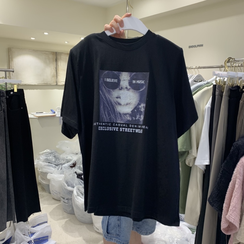 ENDOLPHIN韓國直郵女裝新品時尚休閑真品人氣推薦熱賣T恤ENDOLPHINT恤圖色4
