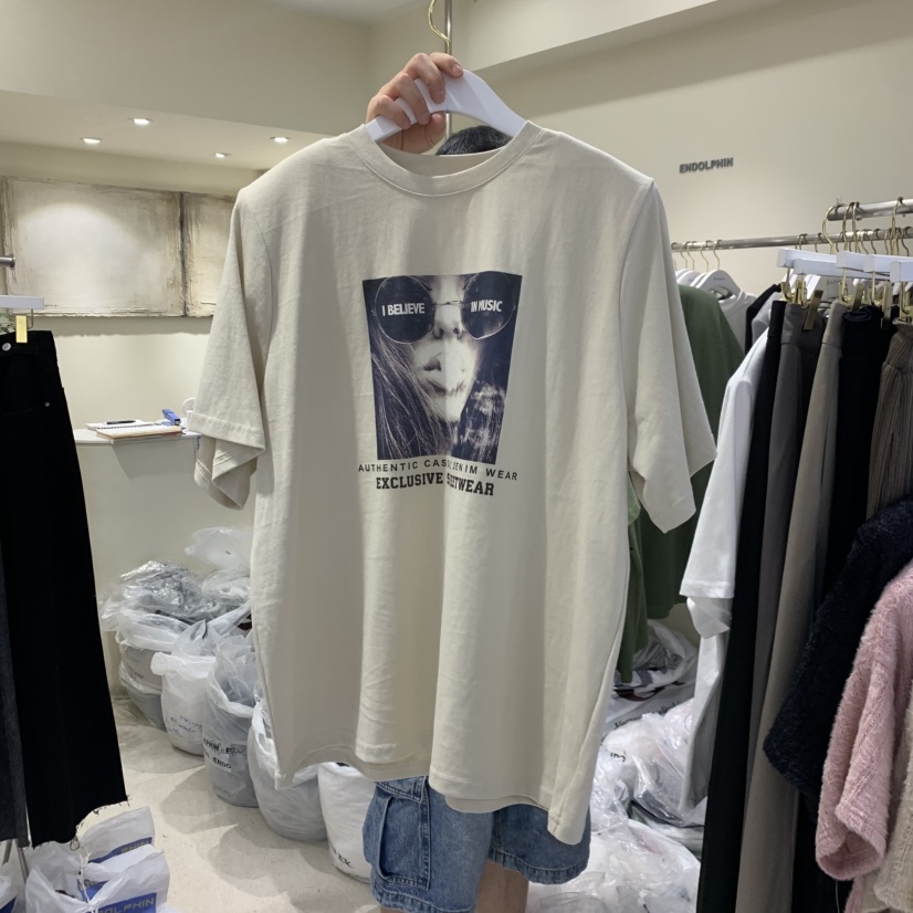 ENDOLPHIN韓國直郵女裝新品時尚休閑真品人氣推薦熱賣T恤ENDOLPHINT恤圖色5