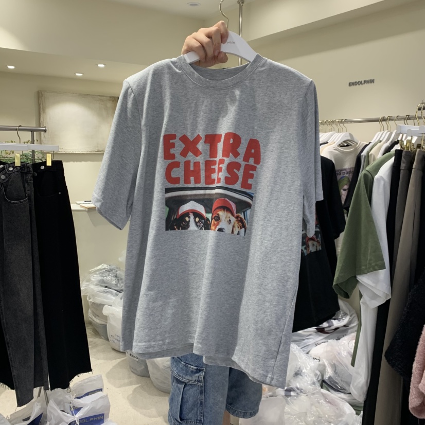 ENDOLPHIN東大門實拍女士新品休閑人氣推薦真品熱賣時尚T恤ENDOLPHINT恤圖色3
