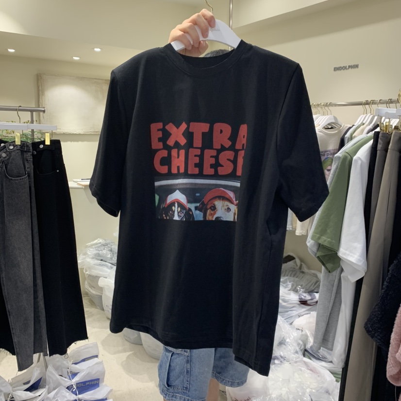 ENDOLPHIN東大門實拍女士新品休閑人氣推薦真品熱賣時尚T恤ENDOLPHINT恤圖色4