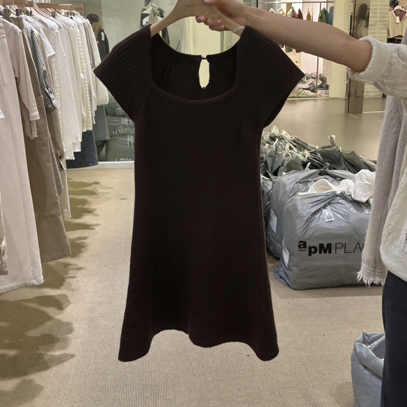 VEGETABLE韓國直郵女士新品休閑人氣推薦時尚真品連衣裙OPSVEGETABLE連衣裙圖色2