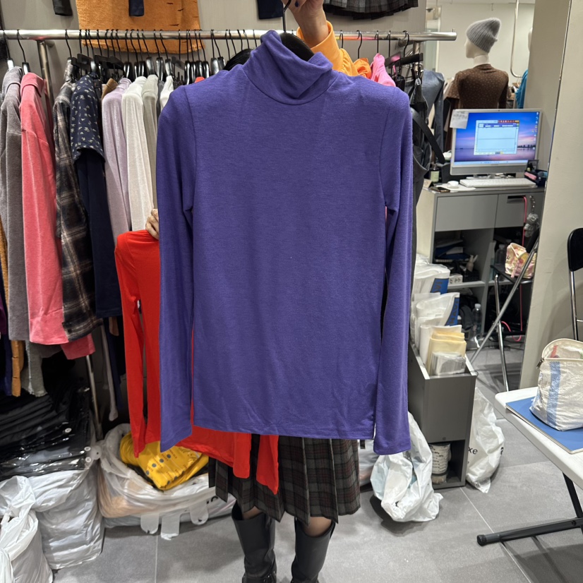 CHAVI東大門直郵女士新品熱賣真品推薦時尚人氣休閑長袖T恤CHAVI長袖T恤圖色2