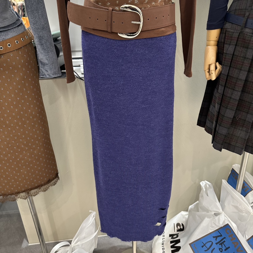 CHAVI東大門實拍女裝新品休閑人氣熱賣真品推薦時尚長裙CHAVI長裙