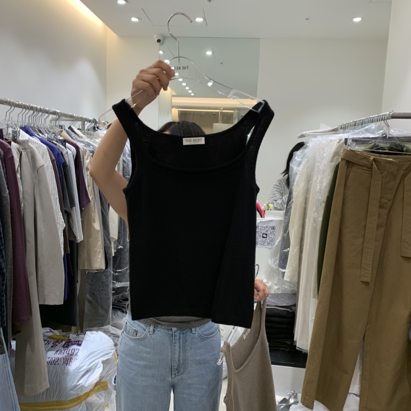 THE REST韓國直郵女士新品休閑推薦時尚人氣熱賣吊帶背心THE REST/UNNOEUD吊帶/背心圖色3